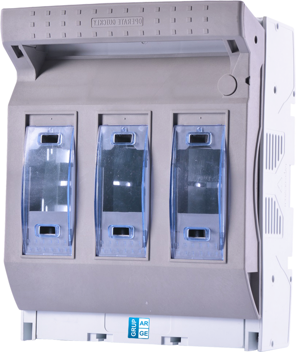 3x250A Sigortasız Yük Ayırıcı; YA250;NH1; 120kA; 3P