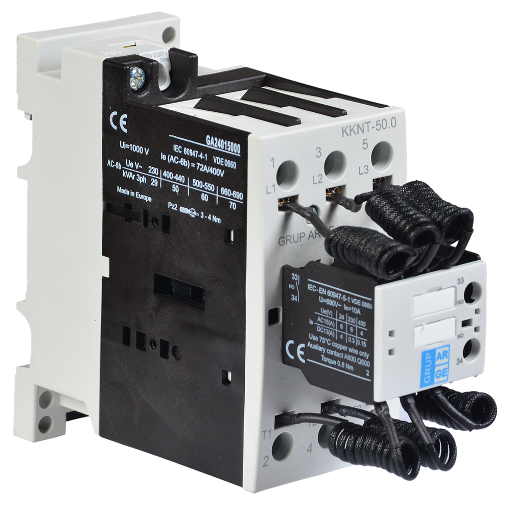40.0kVAR Kompanzasyon Kontaktörü