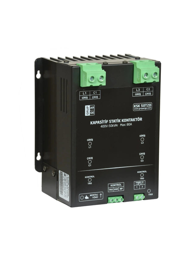 25kVAR Kapasitif Statik Kontaktör Deşarj