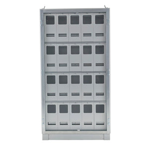 Freestanding Three-Phase 8-Unit Meter Panel