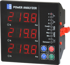 Röle Çıkışlı Haberleşmeli Güç Analizörü